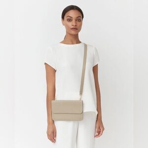 Cuyana System Flap Bag & Strap